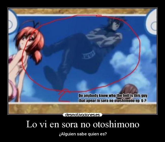 Lo vi en sora no otoshimono -