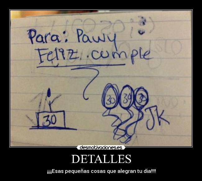 carteles detalles regalos cumpleanos desmotivaciones