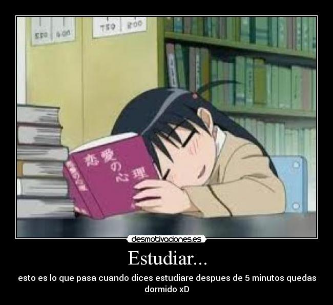 carteles estudiar desmotivaciones