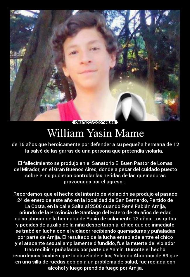 William Yasin Mame -