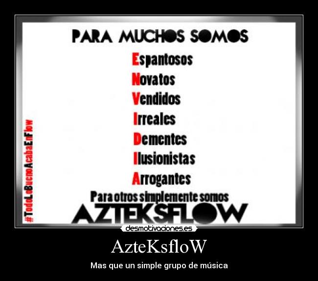 AzteKsfloW - Mas que un simple grupo de música
