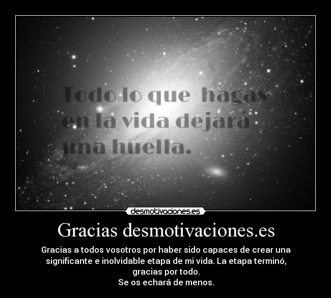 Gracias desmotivaciones.es - 