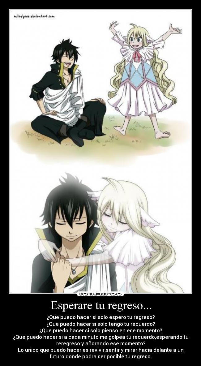 Esperare tu regreso... -