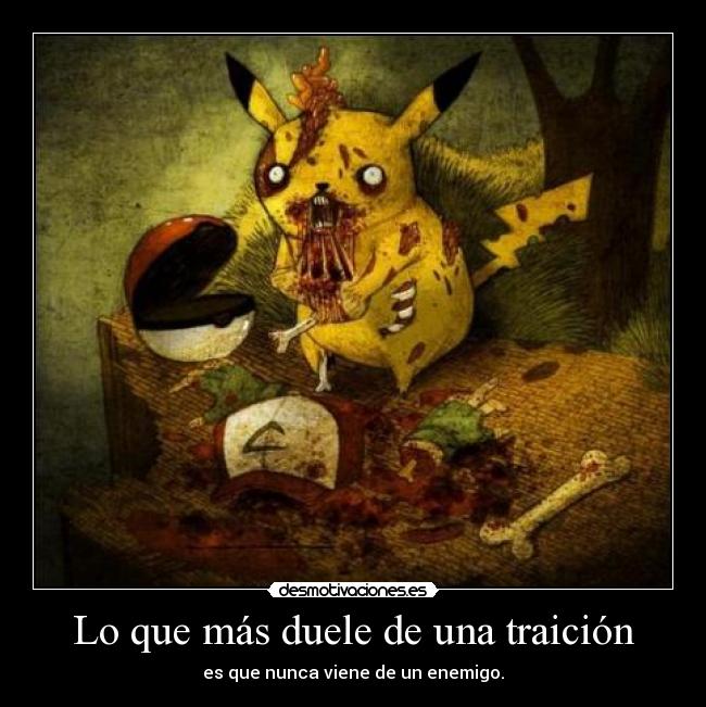 Lo que más duele de una traición - 