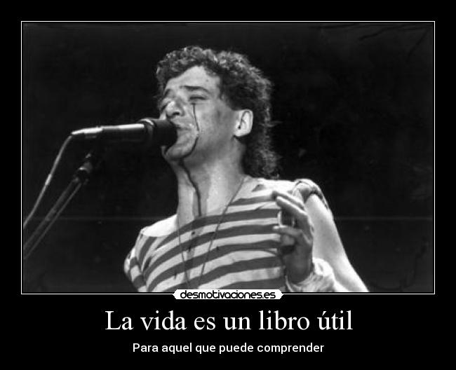 La vida es un libro útil - Para aquel que puede comprender