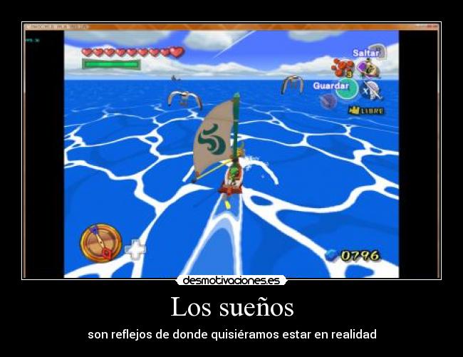 carteles quisiera estar gran oceano wind waker desmotivaciones