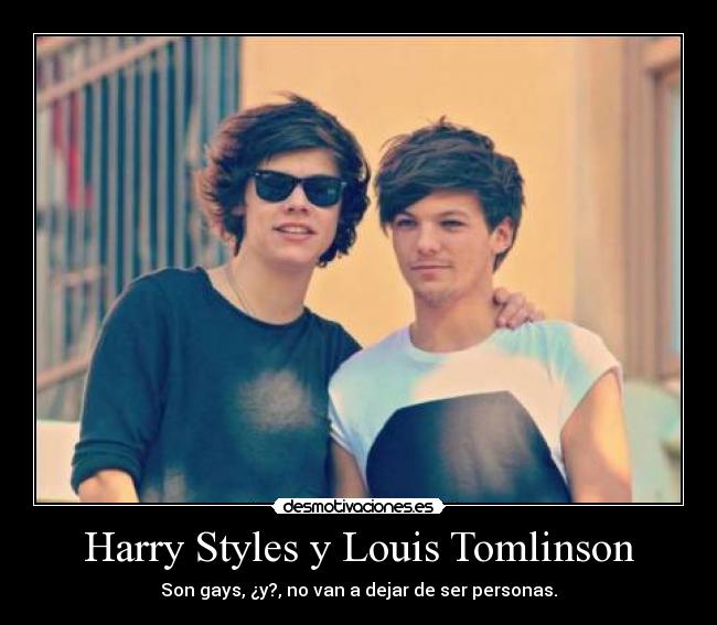 Harry Styles y Louis Tomlinson -