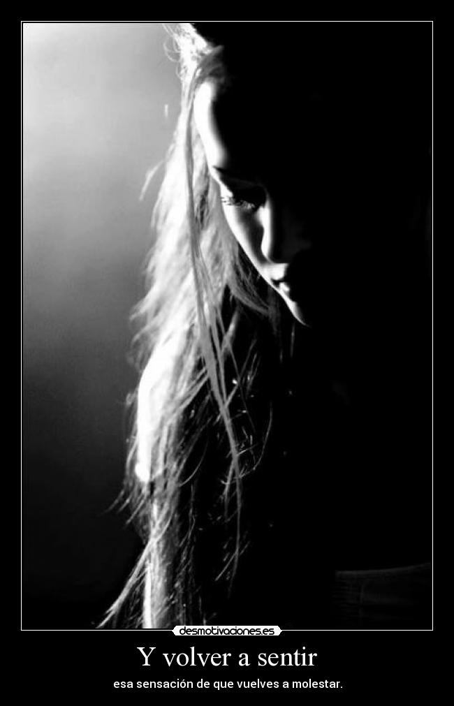 Y volver a sentir -