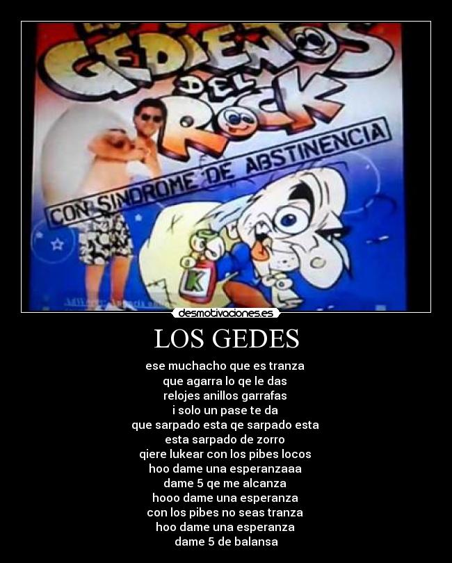 LOS GEDES - 