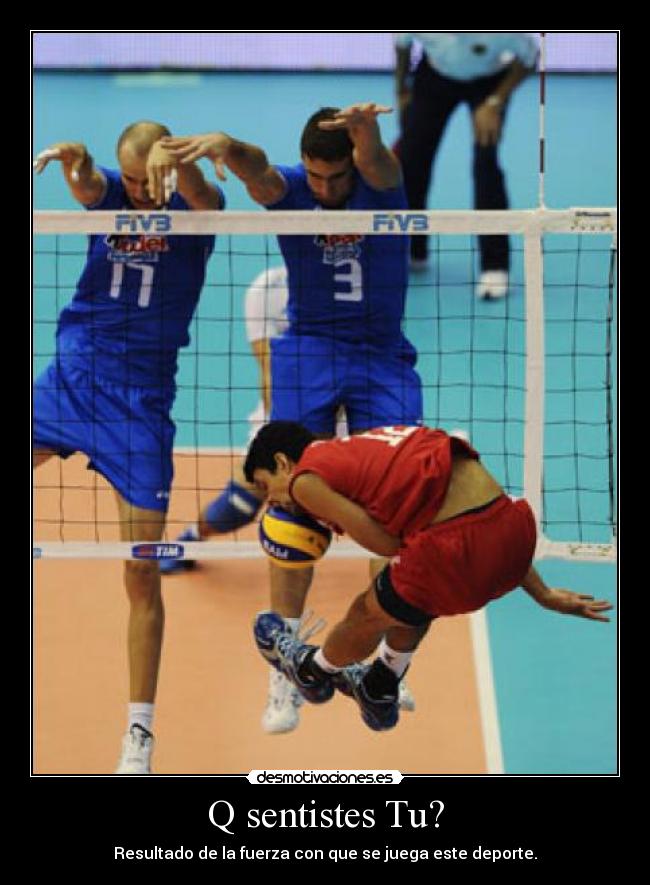 Imágenes y Carteles de VOLEIBOL Pag. 8 Desmotivaciones
