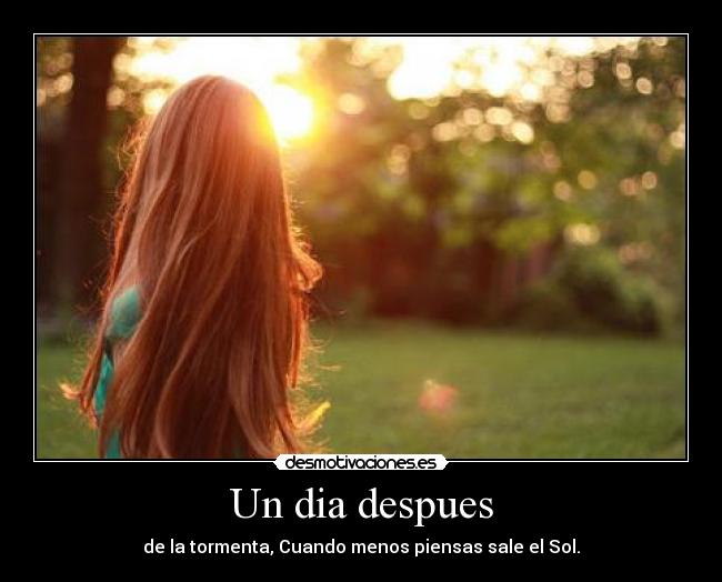 Un dia despues -
