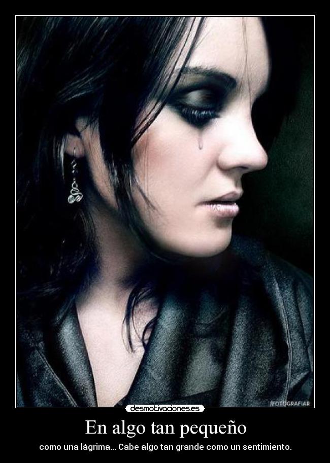En algo tan pequeño - 