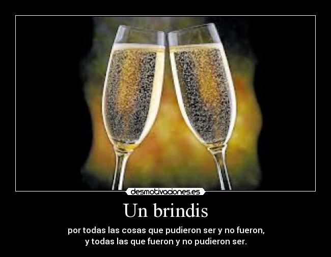 Un brindis -