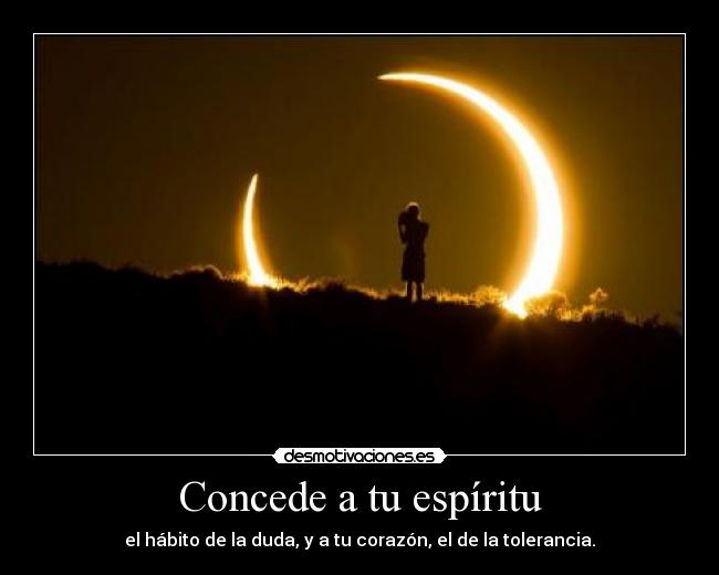 Concede a tu espíritu -