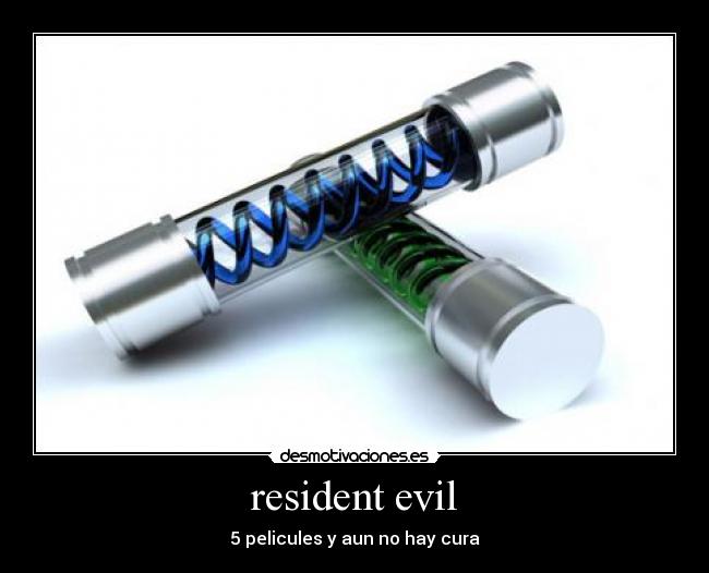 resident evil - 5 pelicules y aun no hay cura