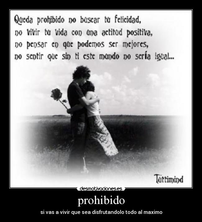 prohibido -