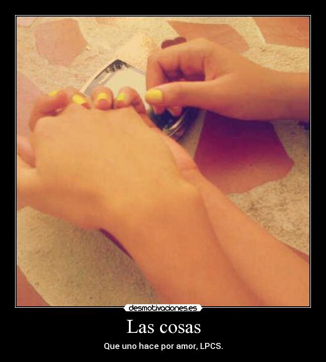 Las cosas - 