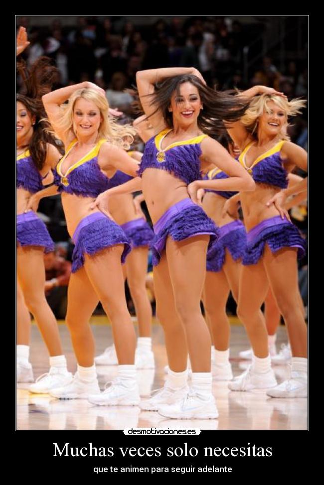 Muchas veces solo necesitas -