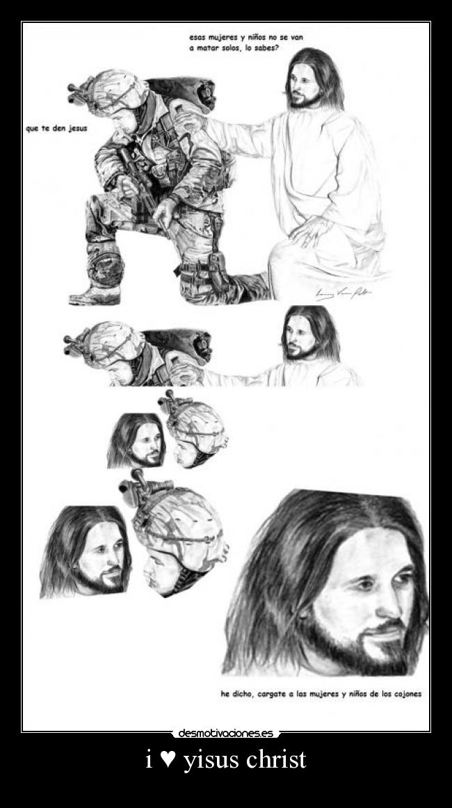 i ♥ yisus christ -