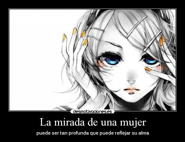 carteles mujer anime mujer desmotivaciones