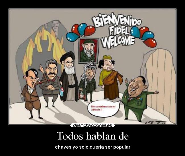 Todos hablan de - chaves yo solo quería ser popular