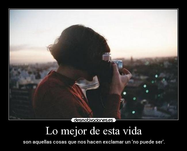 Lo mejor de esta vida - 