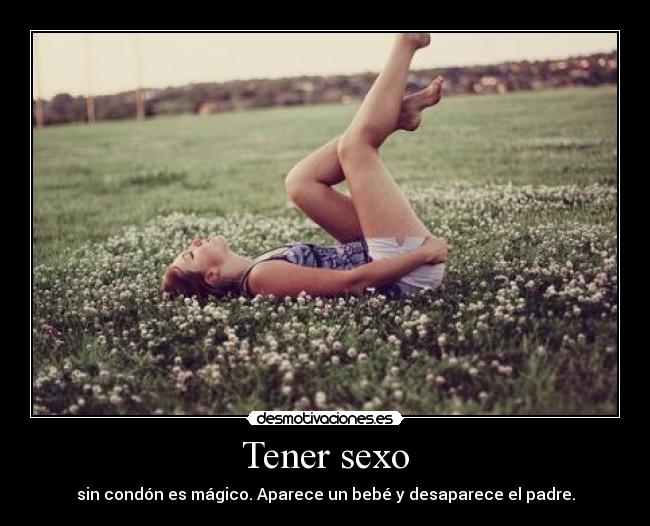 Tener sexo -