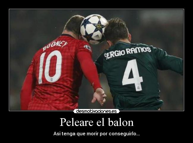 Peleare el balon -