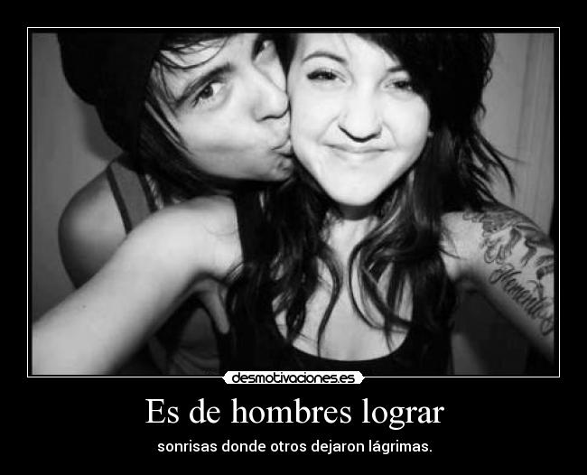 Es de hombres lograr - 