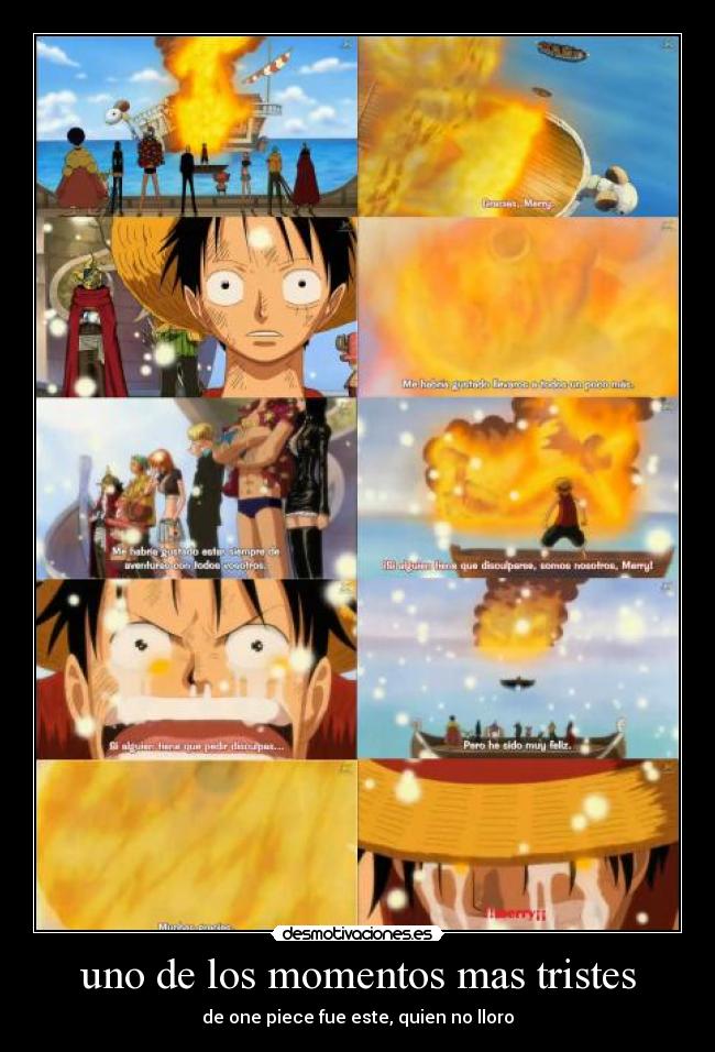 uno de los momentos mas tristes - 