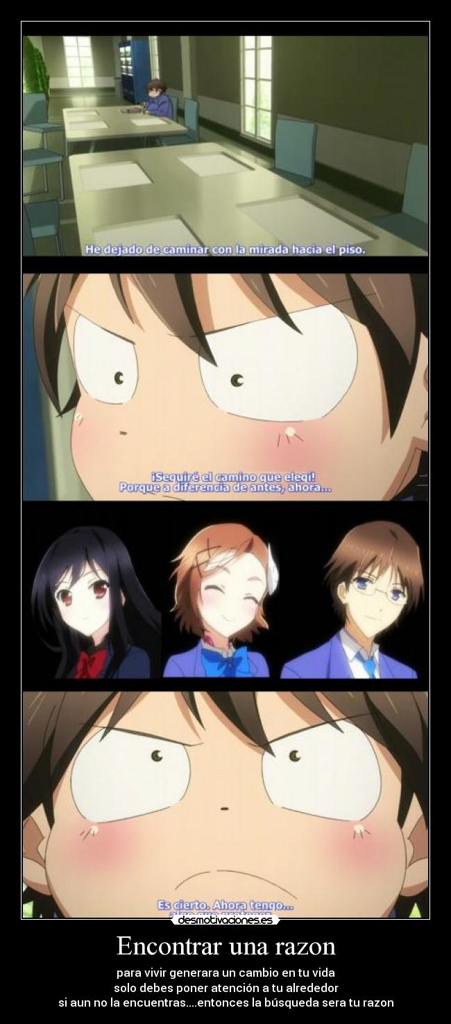 Encontrar una razon -