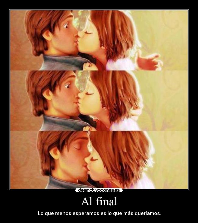 Al final -