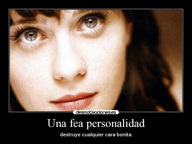 Una fea personalidad - 