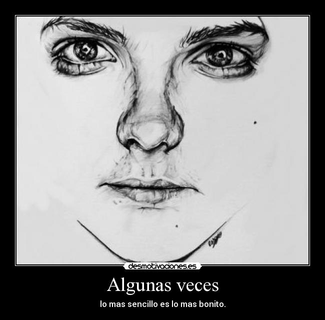 Algunas veces -
