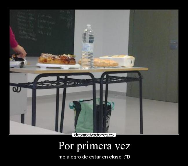 Por primera vez - 