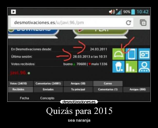 Quizás para 2015 - sea naranja