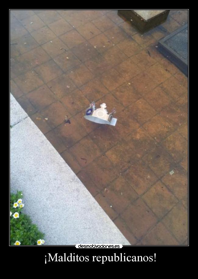 ¡Malditos republicanos! -