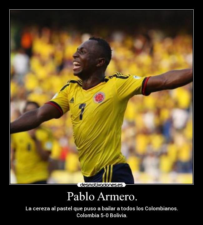 Pablo Armero. Desmotivaciones