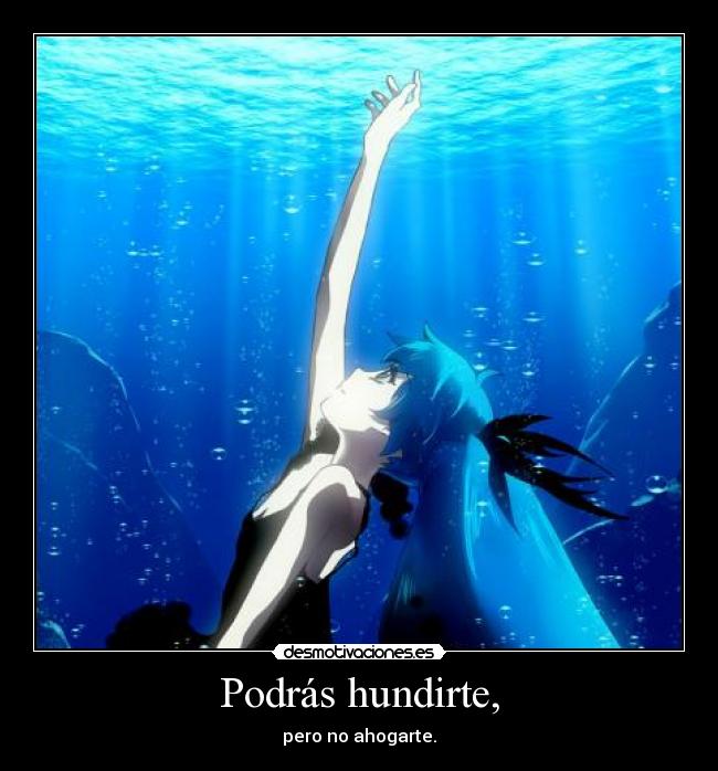 carteles muwigaraklan anime vocaloid miku podras hundirte desmotivaciones