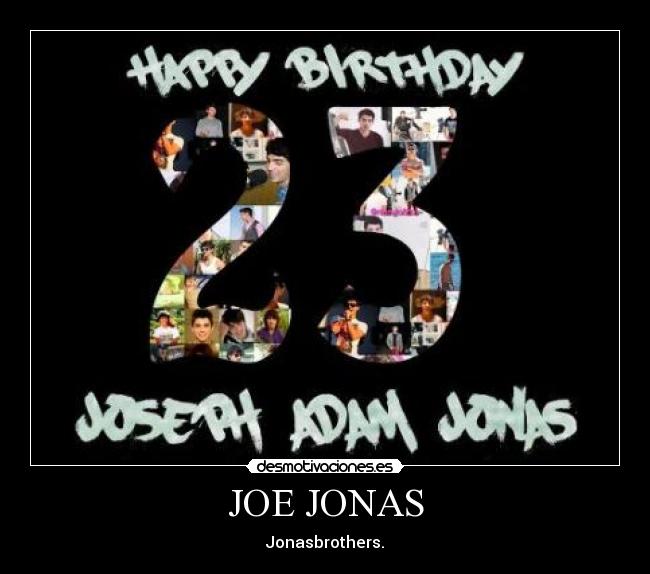JOE JONAS - 
