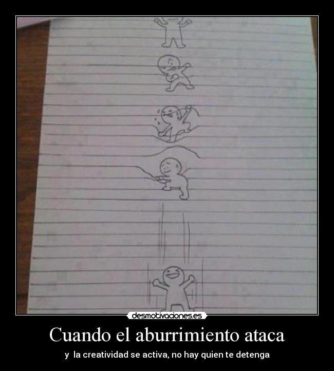 Cuando el aburrimiento ataca - 
