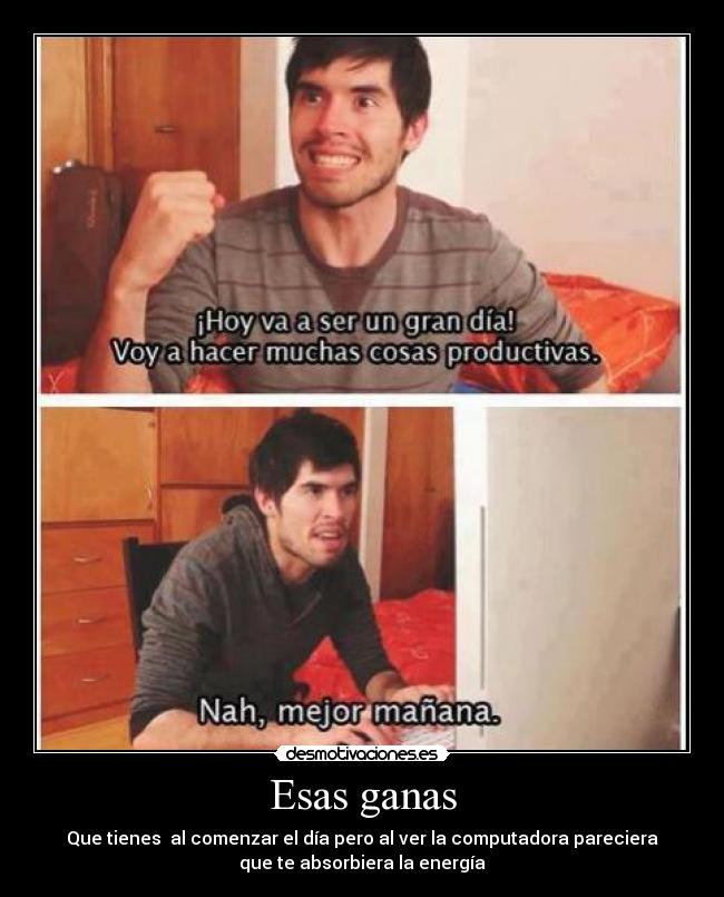 carteles holasoygerman german ganas energia internet computadora desmotivaciones