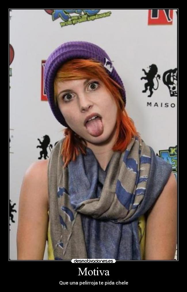 Motiva - Que una pelirroja te pida chele
