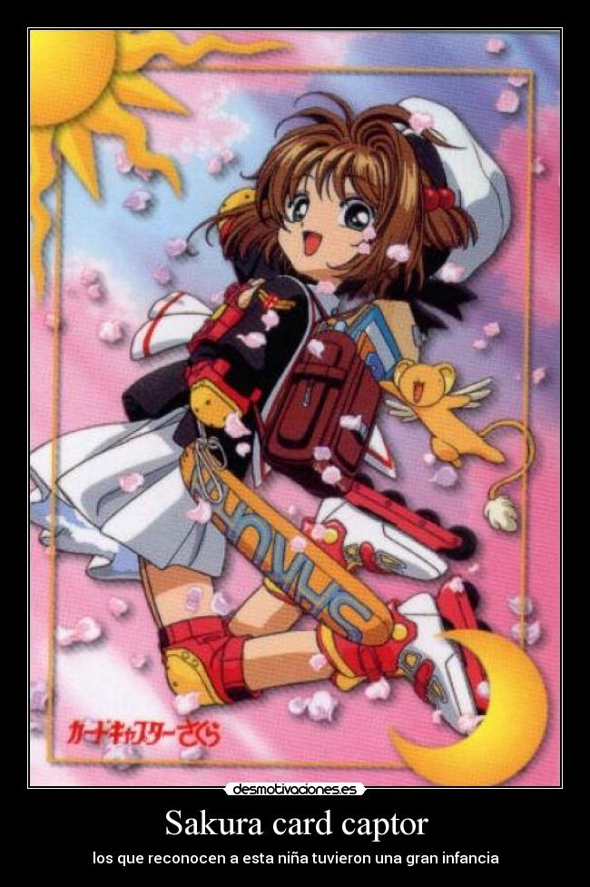 Sakura card captor - los que reconocen a esta niña tuvieron una gran infancia