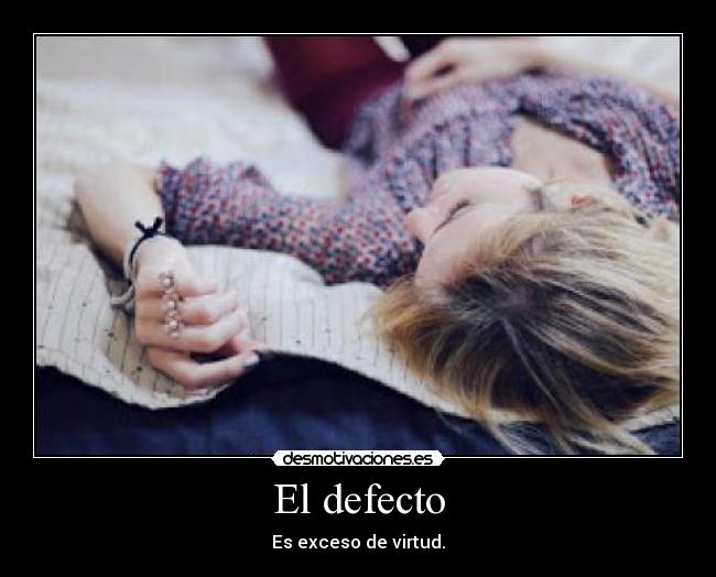 El defecto -