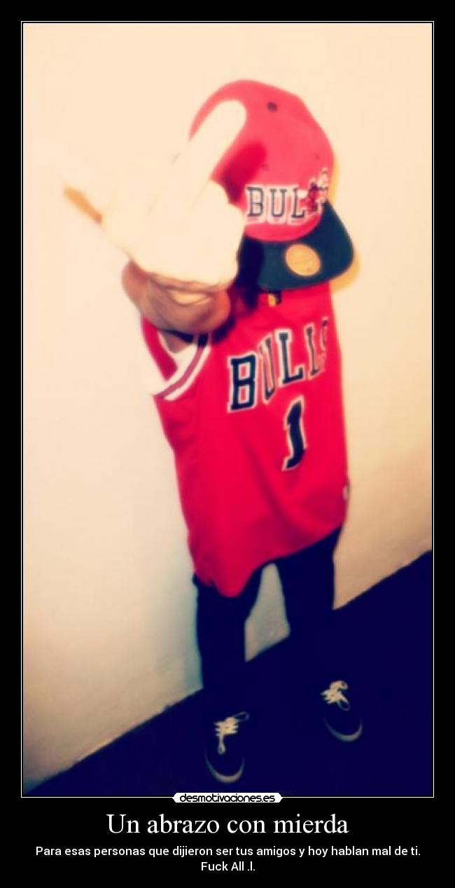 carteles abrazo con mierda desmotivaciones