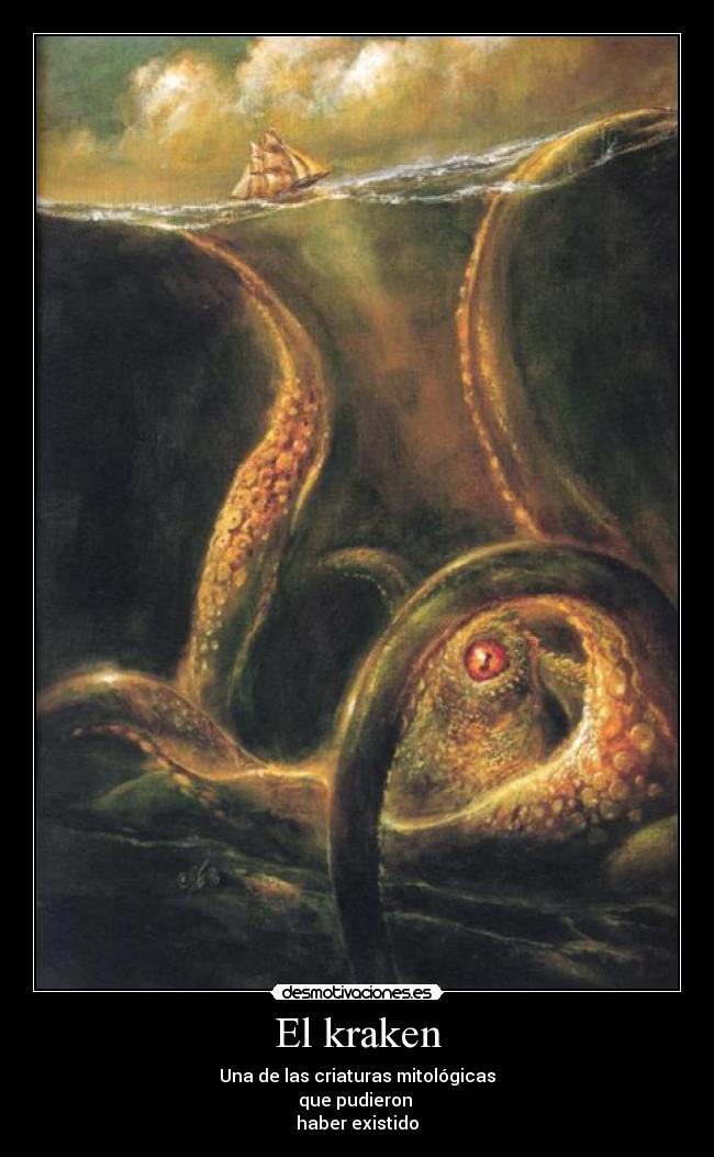 carteles kraken mitologi antes lol lirico enserio desmotivaciones