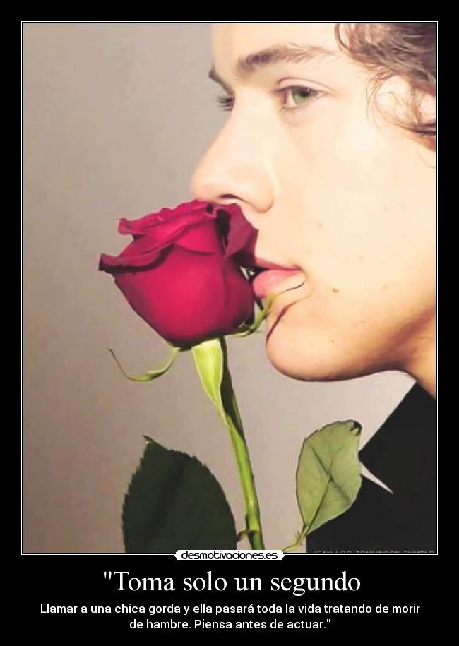 Toma solo un segundo -