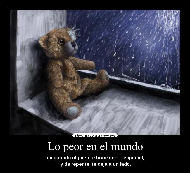 Lo peor en el mundo -