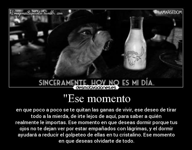 Ese momento -